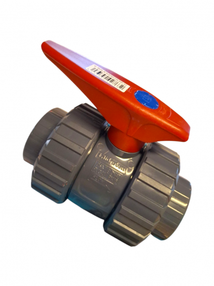 PVC Kugelhahn Hidroten 32mm mit EPDM-Dichtung und Klebemuffen